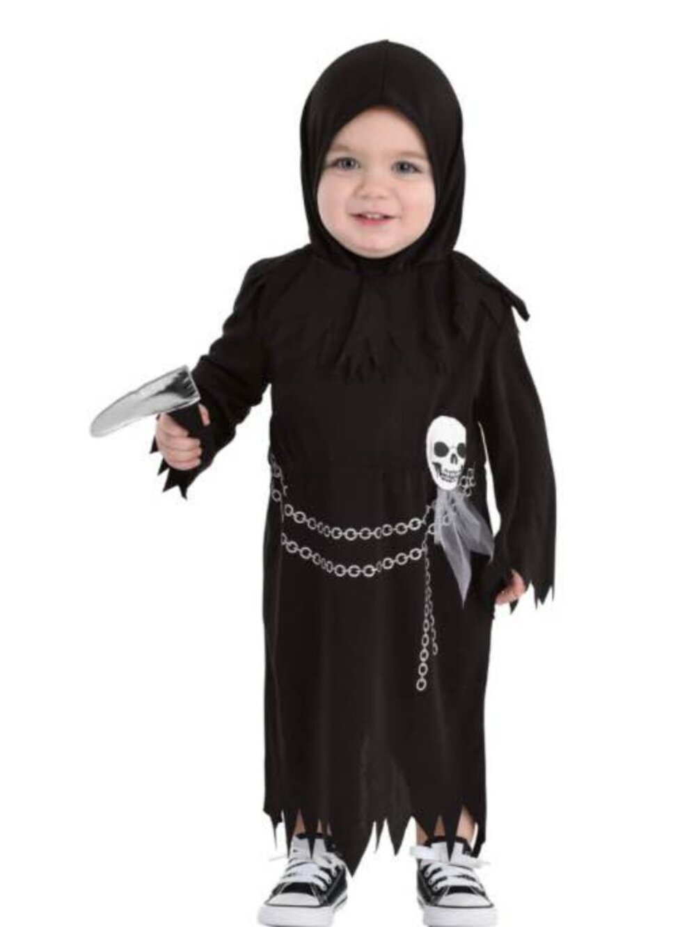 Baby Infant Halloween Costume Grim Reaper 6-12 Months